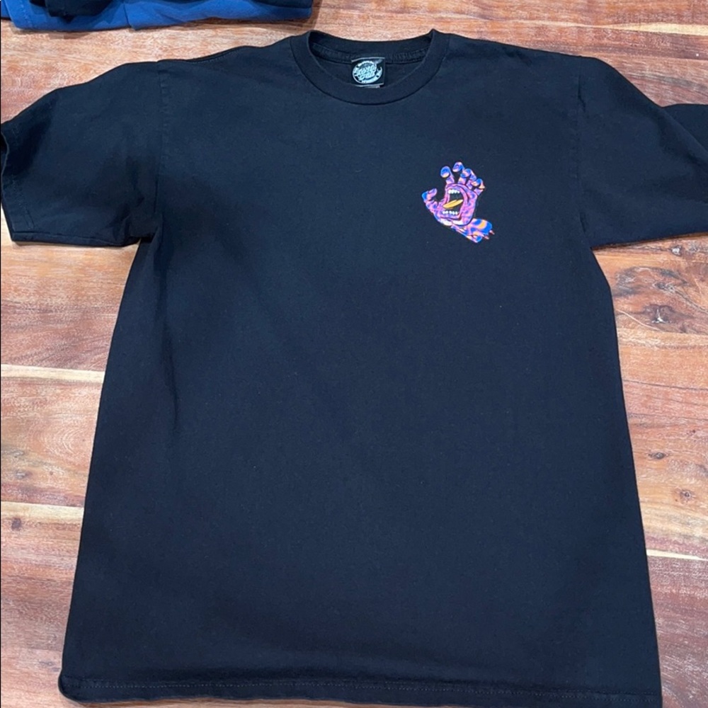 Men’s black Santa Cruz T-shirt Sz small